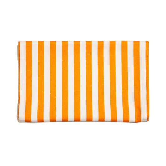 Lily Wide Stripe Table Runner - Orange